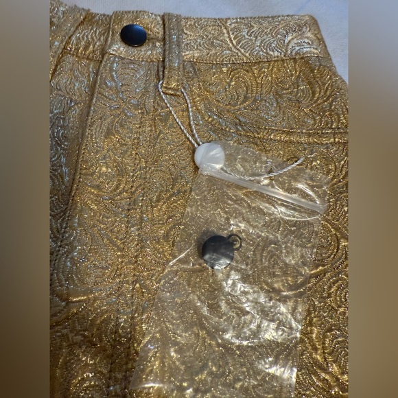 Maison Martin Margiela cotton-silk metallic brocade pants ( SS19 Runway) - Picture 13 of 17